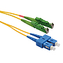 Produkt Patchcord światłowodowy 9/125 E2000apc/SCupc SM OS 5m duplex SXPC-E2000/SC-UPC-OS-5M-D - Solarix - Patchcordy