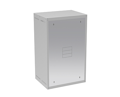 Produkt Szfa naścienna GrandN 20U 450mm, drzwi szklane, RAL 7035, GrandN-20U-645-11-G - Solarix - Naścienne 19"
