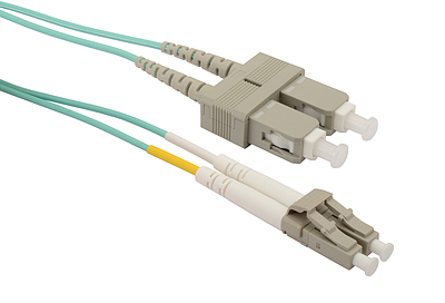 Produkt Patchcord Solarix 50/125 LCpc/SCpc MM OM3 2m duplex SXPC-LC/SC-PC-OM3-2M-D - Solarix - Patchcordy