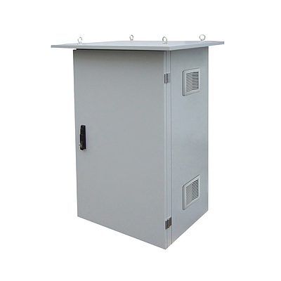 Produkt Szafa termo izolowana LC-07, 24U 700 x 600, RAL 7035 wentylatory w obu ściankach LC-07-24U-76-25001-02-G - Solarix - Zewnetrzna IP55 z izolacją