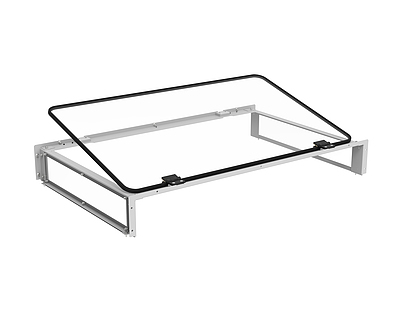 Produkt Podwyższony dach zimnego korytarza 600 mm, RAL 7035 - Solarix - Centrum przetwarzania danych