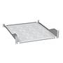 Produkt Półka 19" 1U 550mm RAL 7035 mocowana do przednich i tylnich szyn UP-35-G - Solarix - Akcesoria 19"