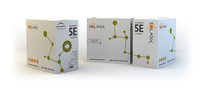 Produkt Kabel instalacyjny CAT5E UTP PVC E<sub>ca</sub> 500m/box SXKD-5E-UTP-PVC - Solarix - Kable instalacyjne