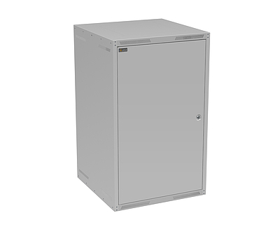 Produkt Szafa naścienna GrandN 20U 600mm, drzwi blaszane, RAL 7035,  GrandN-20U-66-21-G - Solarix - Naścienne 19"