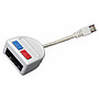 Produkt Rozdzielacz komputer/telefon 2x RJ45 UTP T-MOD 3-U4 - Solarix - Rozgałęźniki
