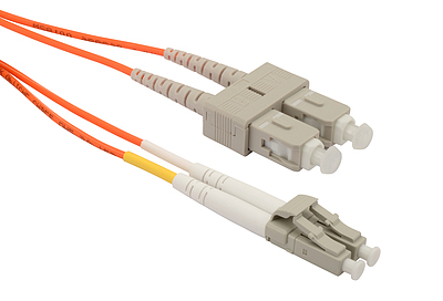 Produkt Patchcord Solarix 50/125 LCpc/SCpc MM OM2 5m duplex SXPC-LC/SC-PC-OM2-5M-D - Solarix - Patchcordy