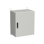 Produkt Naścienna szafa zewnętrzna LC-20 15U 600x400 drzwi blaszane 3 - punktowy zamek LC-20-15U-64-22-G  - Solarix - Zewnetrzne z wyższym IP