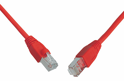 Produkt Patchcord CAT5E SFTP PVC 20m czerwony snag-proof C5E-315RD-20MB - Solarix - Patchcordy