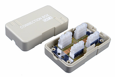 Produkt Box połączeniowy CAT6 UTP 8p8c LSA+/Krone KRJ45-VEB6 - Solarix - Boxy połączeniowe