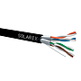 Produkt Kabel instalacyjny Solarix CAT6A STP PE F <sub>ca</sub> 500m szpula SXKD-6A-STP-PE - Solarix - Kable instalacyjne