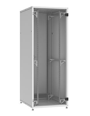 Produkt Szafa LC-50 45U, 800x1000 RAL 7035, szklane drzwi - Solarix - Stojące 19"