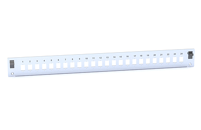 Produkt Panel przełącznicy na 24 adaptery SC simplex / E2000 / LC duplex - Solarix - Przełącznice światłowodowe