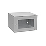 Produkt Szafa naścienna SENSA LITE 6U 450mm, drzwi szklane, RAL 7035, SENSA-L-6U-545-11-G - Solarix - Naścienne 19"