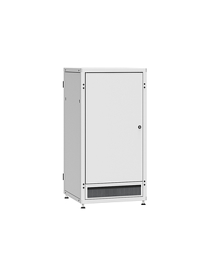 Produkt Szafa LC-50 24U, 600x600 RAL 7035, szklane drzwi - Solarix - Stojące 19"
