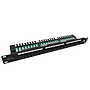 Produkt 19" patch panel Solarix 24 x RJ45 CAT5E UTP z listwą 1U SX24L-5E-UTP-BK-N - Solarix - Patch panele