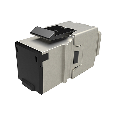 Produkt MULTIPACK 24 szt - keystony Solarix CAT6 STP RJ45 czarny SXKJ-6-STP-BK-NA na kleszcze SXKJ-NA-BU - Solarix - Keystony