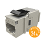 Produkt MULTIPACK 24 szt - keystony Solarix CAT6 STP RJ45 czarny SXKJ-6-STP-BK-NA na kleszcze SXKJ-NA-BU - Solarix - Keystony