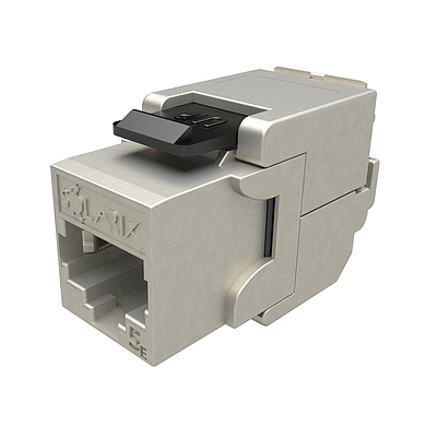 Produkt Samozaciskowy keystone Solarix CAT5E STP RJ45 SXKJ-5E-STP-BK-SA - Solarix - Keystony