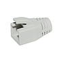 Produkt Osłonka snag proof RJ45 szara S45SP-GY-6.5 dla kabli o całkowitej średnicy do 6,5 mm - Solarix - Osłonki