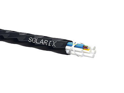 Produkt Kabel światłowodowy do wdmuchiwania MICRO Solarix 12wł 9/125 HDPE F<sub>ca</sub> czarny SXKO-MICRO-12-OS-HDPE - Solarix - Światłowody