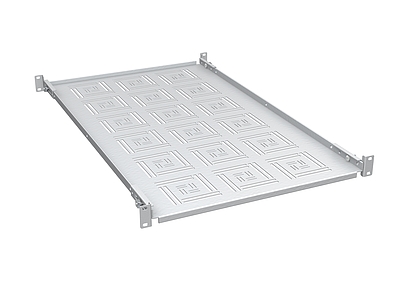 Produkt Półka 19" 1U 750mm RAL 7035 mocowana do przednich i tylnich szyn UP-17-G - Solarix - Akcesoria 19"