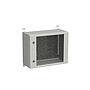 Produkt Naścienna szafa zewnętrzna LC-20 9U 600x300 drzwi szklane 2x1 - punktowy zamek LC-20-9U-63-11-G - Solarix - Zewnetrzne z wyższym IP