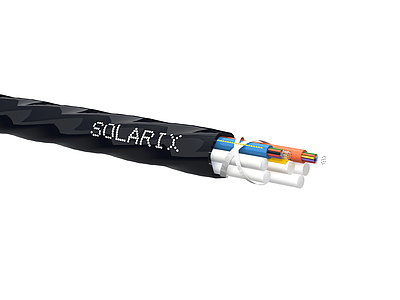 Produkt Kabel światłowodowy do wdmuchiwania MICRO Solarix 24wł 9/125 HDPE F<sub>ca</sub> czarny SXKO-MICRO-24-OS-HDPE - Solarix - Światłowody